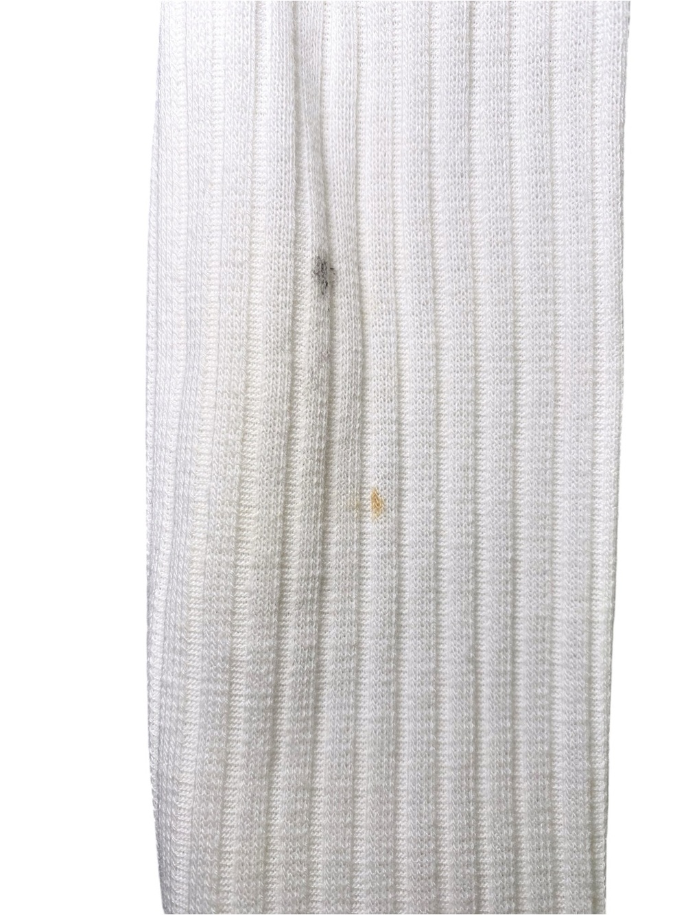 Poof Cream Ribbed Lace-Up Shoulder Turtleneck Size Small - Picture 15 of 15